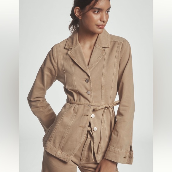 NWT DAMSON MADDER FRANCIE TIE BLAZER - SIZE US 10/ UK 14 - Picture 7 of 9